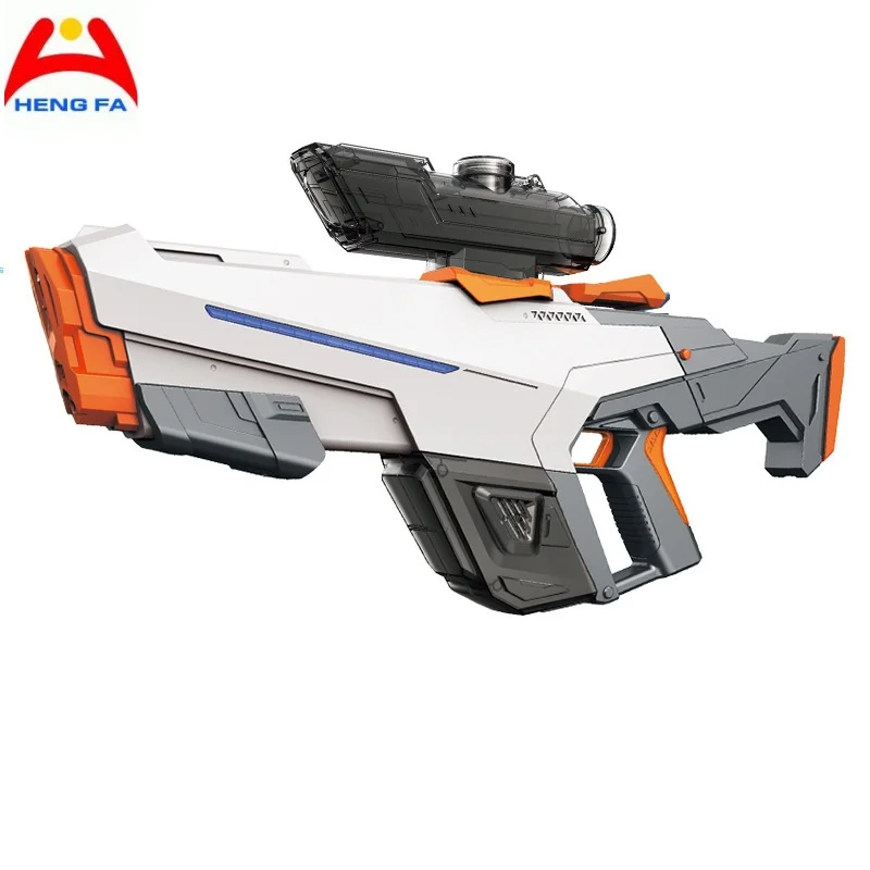 New Wholesale Price Super Size Large Capacity Loading Gun Water Automatic Shooting Soaker Water Gun Toy With Light