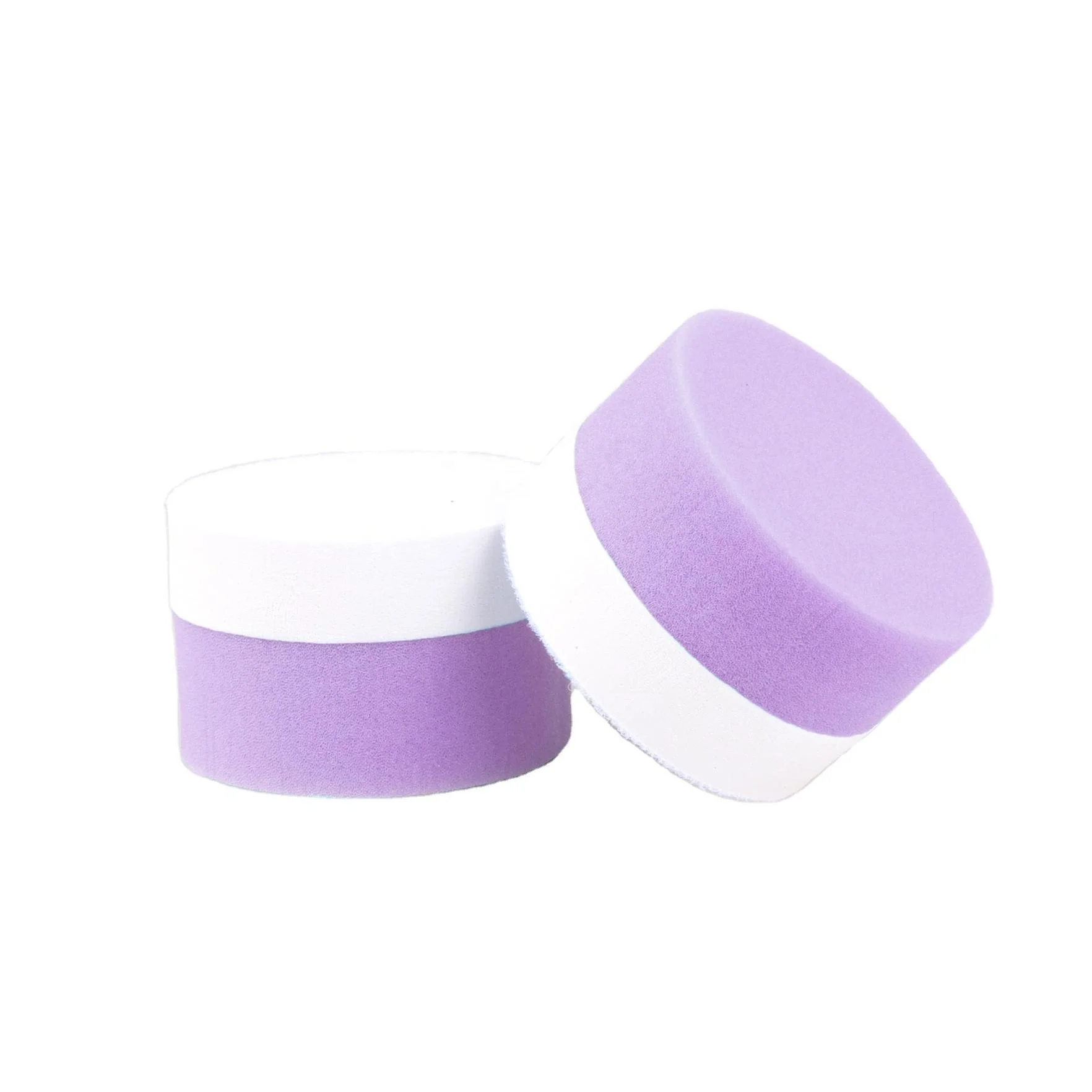 3 Inch Dual Purpose Round Auto Paint Interior Leather Wax Polishing Hand Car Waxing Buffing Sponge Pad For Polisher Machine