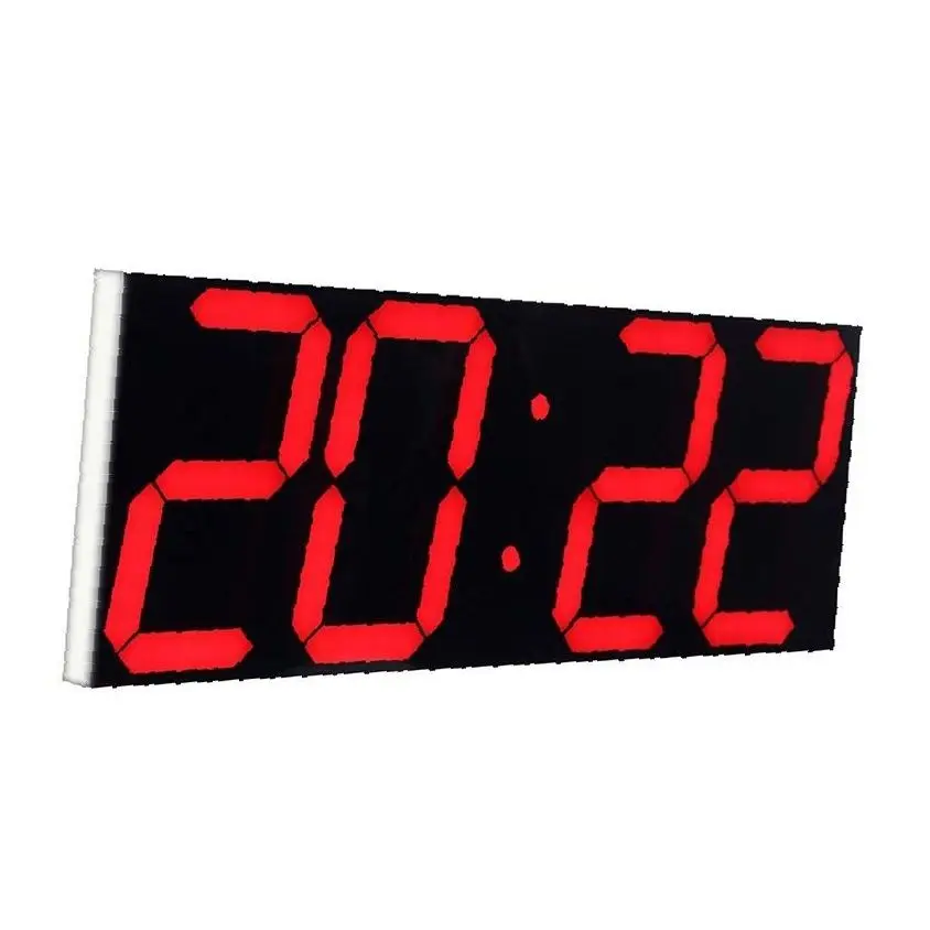 Wifi Digital Wall Clock With Relay Connector For External Speaker