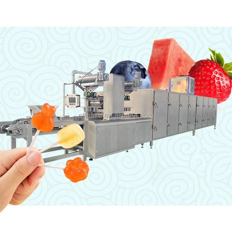 Chupa Chup Making Machine Lollipop Machinery Hard Candy