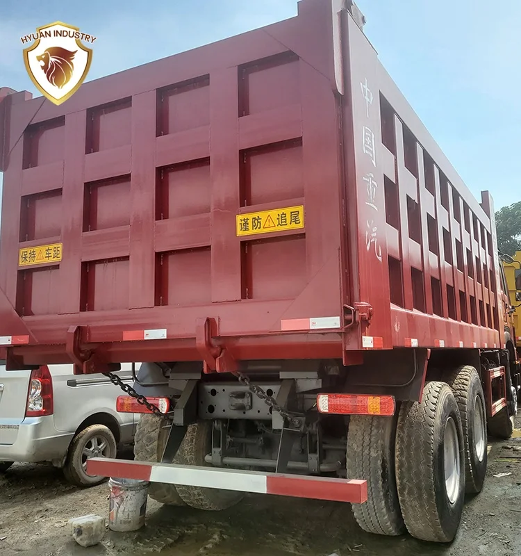 Tipper 25 Trucks Semi-Trailer 30 Cbm 6X4 371/375Hp 20Tons Sand Used Dump Truck For Sale