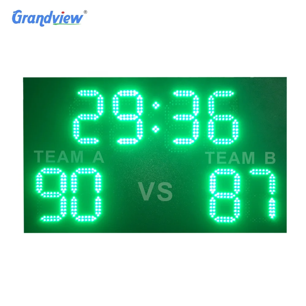 Outdoor Wireless Remote Electronic Football Score Boards Table Tennis Led Score Board Sport Score Football Digital Scoreboards