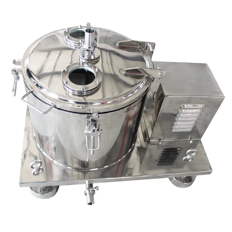 Потока этанол Cbd масло экстракт низкоскоростная цинтрифуга машина для экстрактор для конопли перерабатывающей промышленности