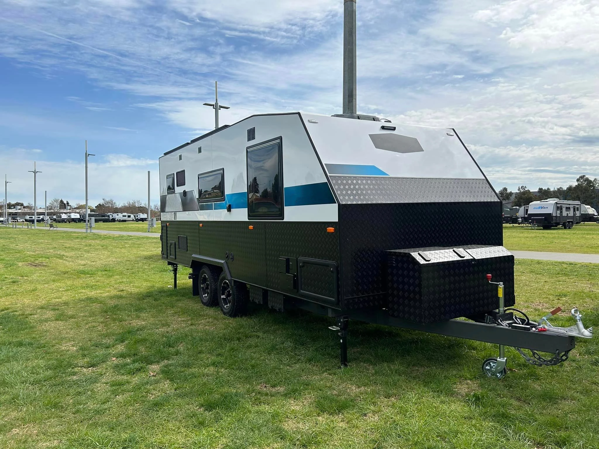 Australian Standard new style Caravans and Off Road Camper Trailers Travel Trailer Factory  Hard top caravan