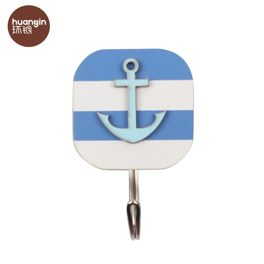 Cool decorative custom canada coastal blue boys beach wooden coat hooks