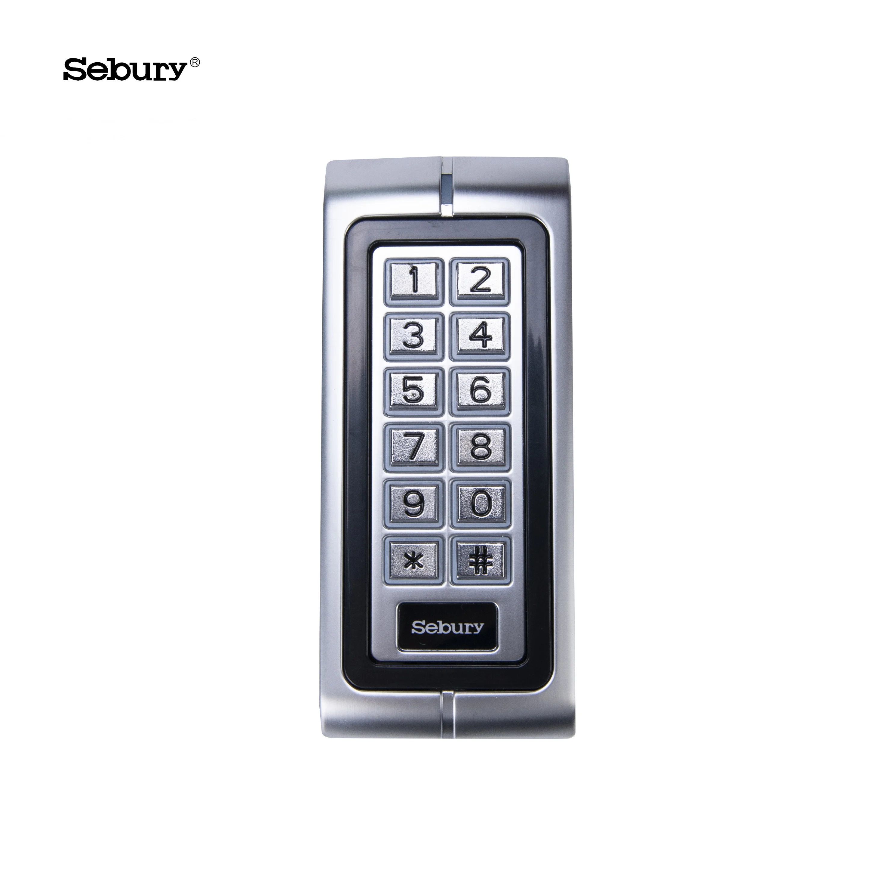 Sebury Metal Keypad PIN RFID Reader Price Waterproof RFID Card Reader / id EM Card Reader for Access Control