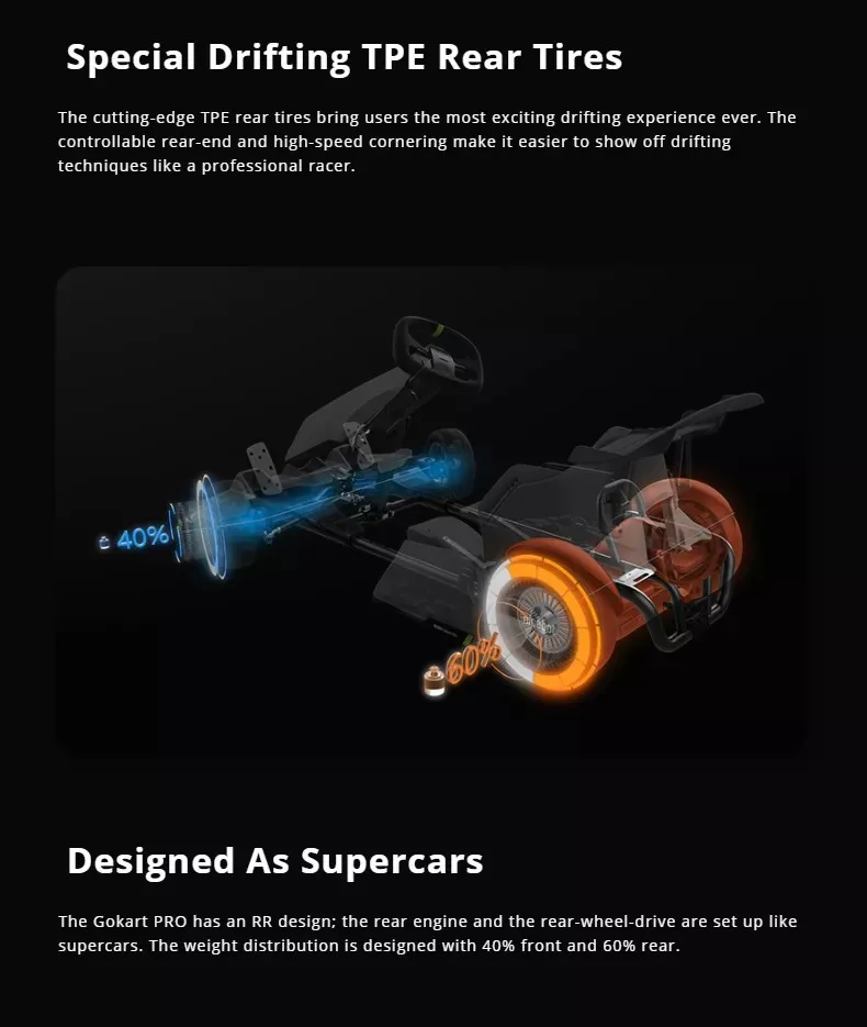 Индивидуальная модель Segway Ninebot электрический картинг красный бык версия 43 км/ч внедорожная гоночная педаль картинг-машина для детей и