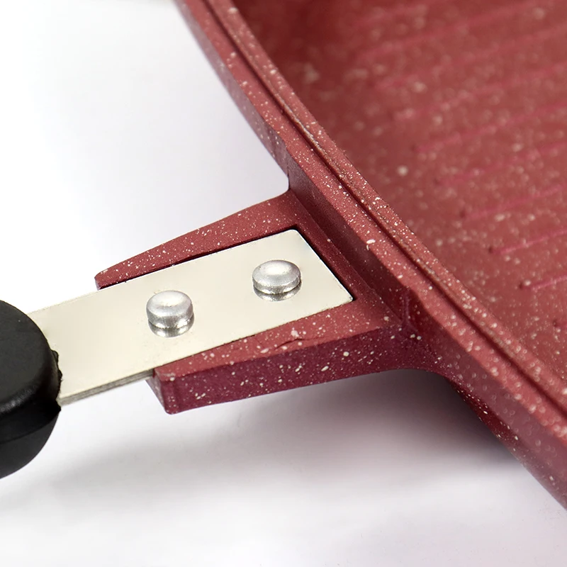 
Factory sales Cheaper customizable aluminum die cast baking double grill pan 