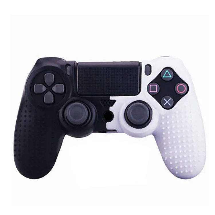 Для геймпада Playstation 4 PS4, Сменный Чехол для геймпада, гелевый резиновый чехол, противоскользящий силиконовый чехол в горошек