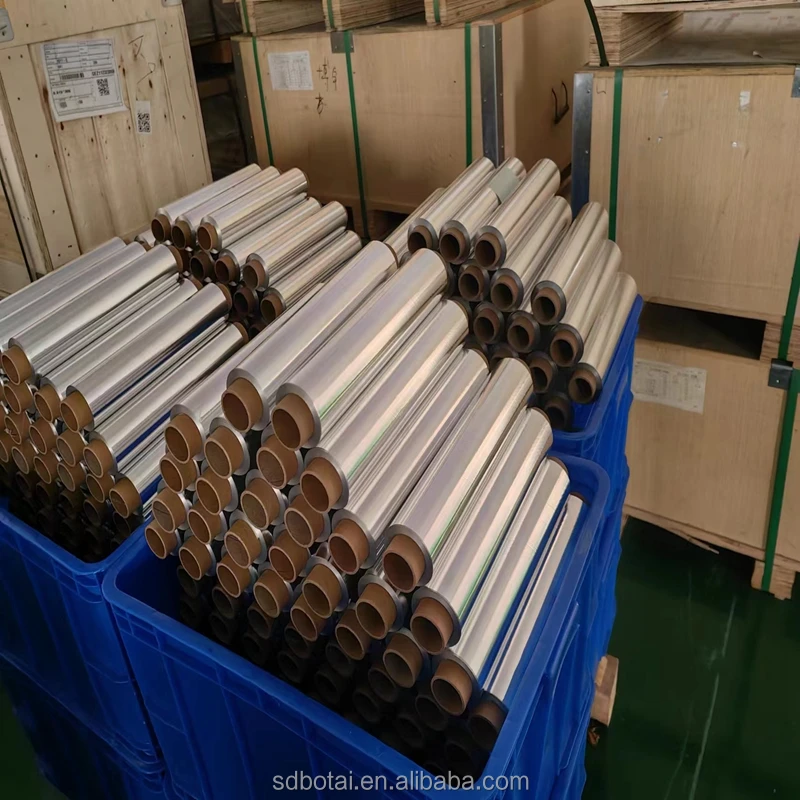 Soft Aluminium Foil Rolls Food Packaging Blister Pack Tin Foil Catering Aluminum Baking Paper