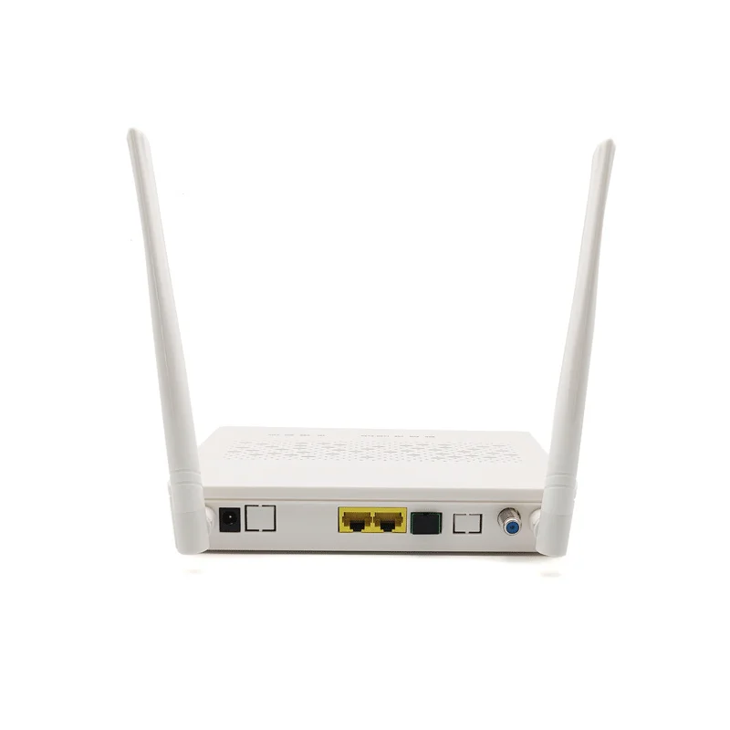 Профессиональный оптоволоконный маршрутизатор Ftth 2 4g 1ge + 1fe Usb Wifi Catv Ont Gpon Fiberhome