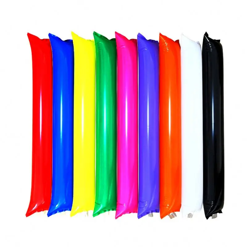 Custom Printing Ballon Led  inflatable noise sticks Led Cheering Stick