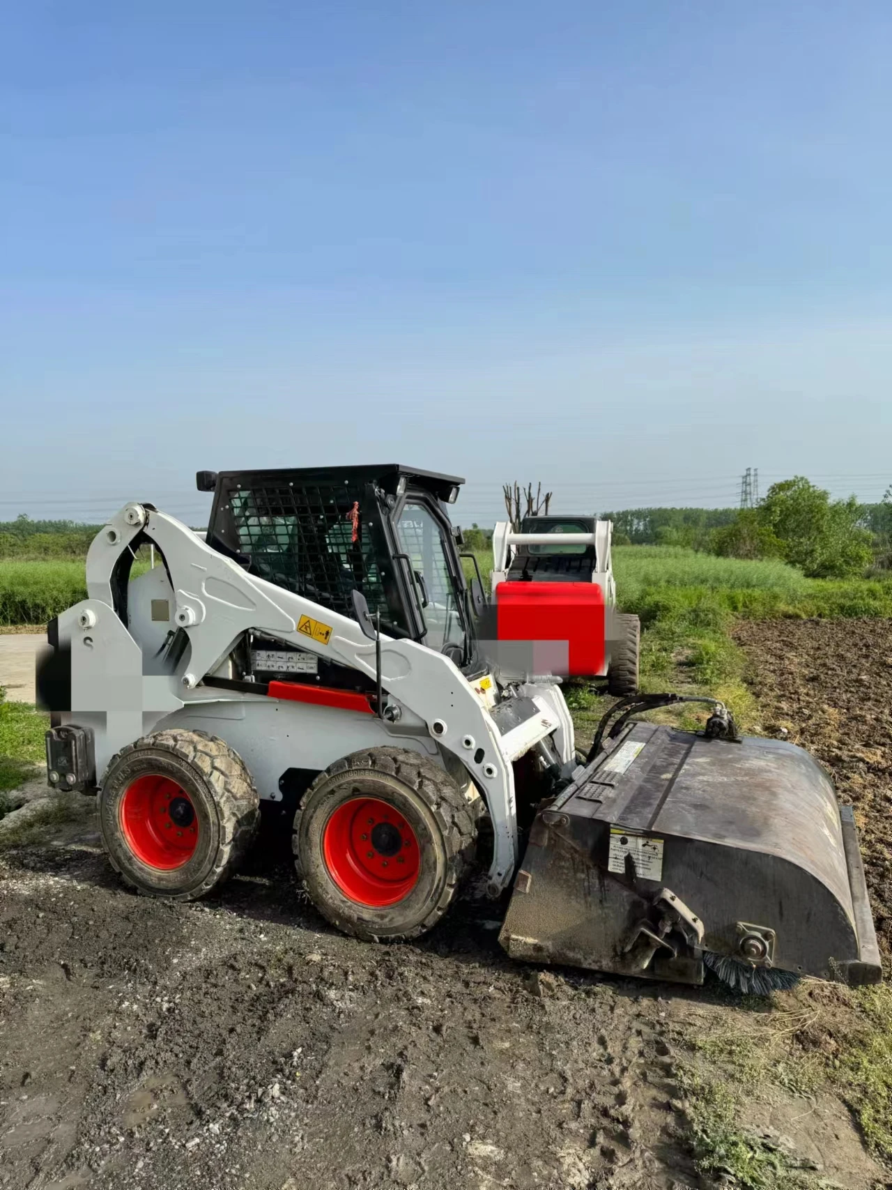 High quality s18 used original skip steer loader