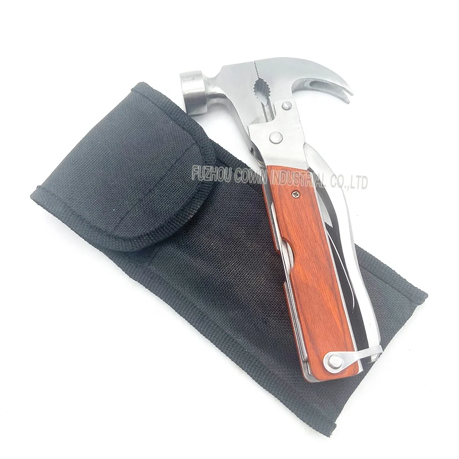 13 in 1 multitools outdoor camping survival multifunctional claw hammer with multitools