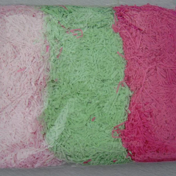 Factory Supply Customized Made Micro Color Shred paper for Filling and DecorationS