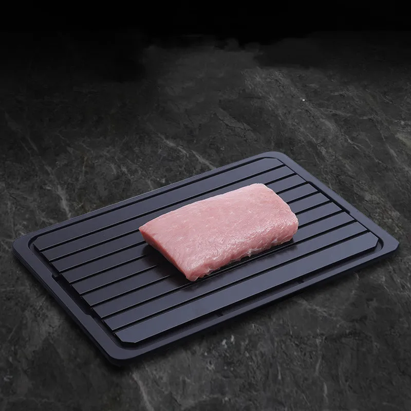 Newest Multifunctional Household kitchen Steak Pork Thawing Plate With Filter Meat Rapid Defrosting  Tray Set