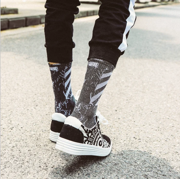 
Hosiery manufacturers custom hockey youth men fashion trendy socks 