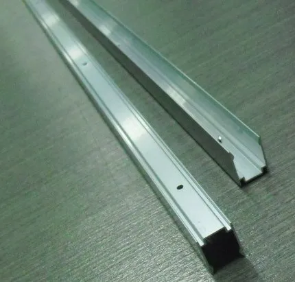 Aluminum track for LED neon flex strips custom length mounting channel Aluminum profile
