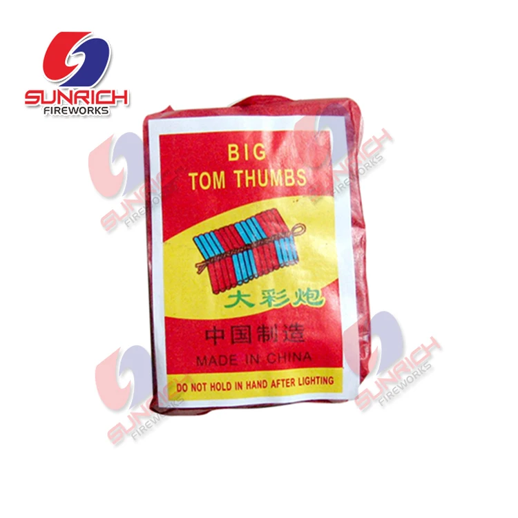 0342B Big Tom Thumbs красный крекер фейерверки горячие продажи