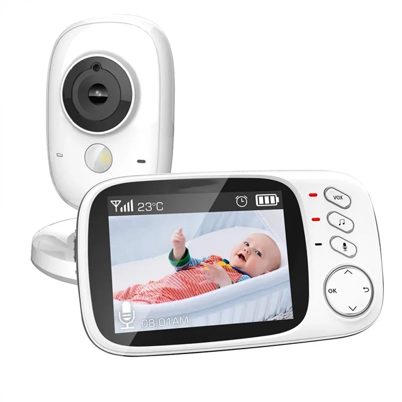 Baby monitor smart surveillance works video baby monitor wireless with camera and audio