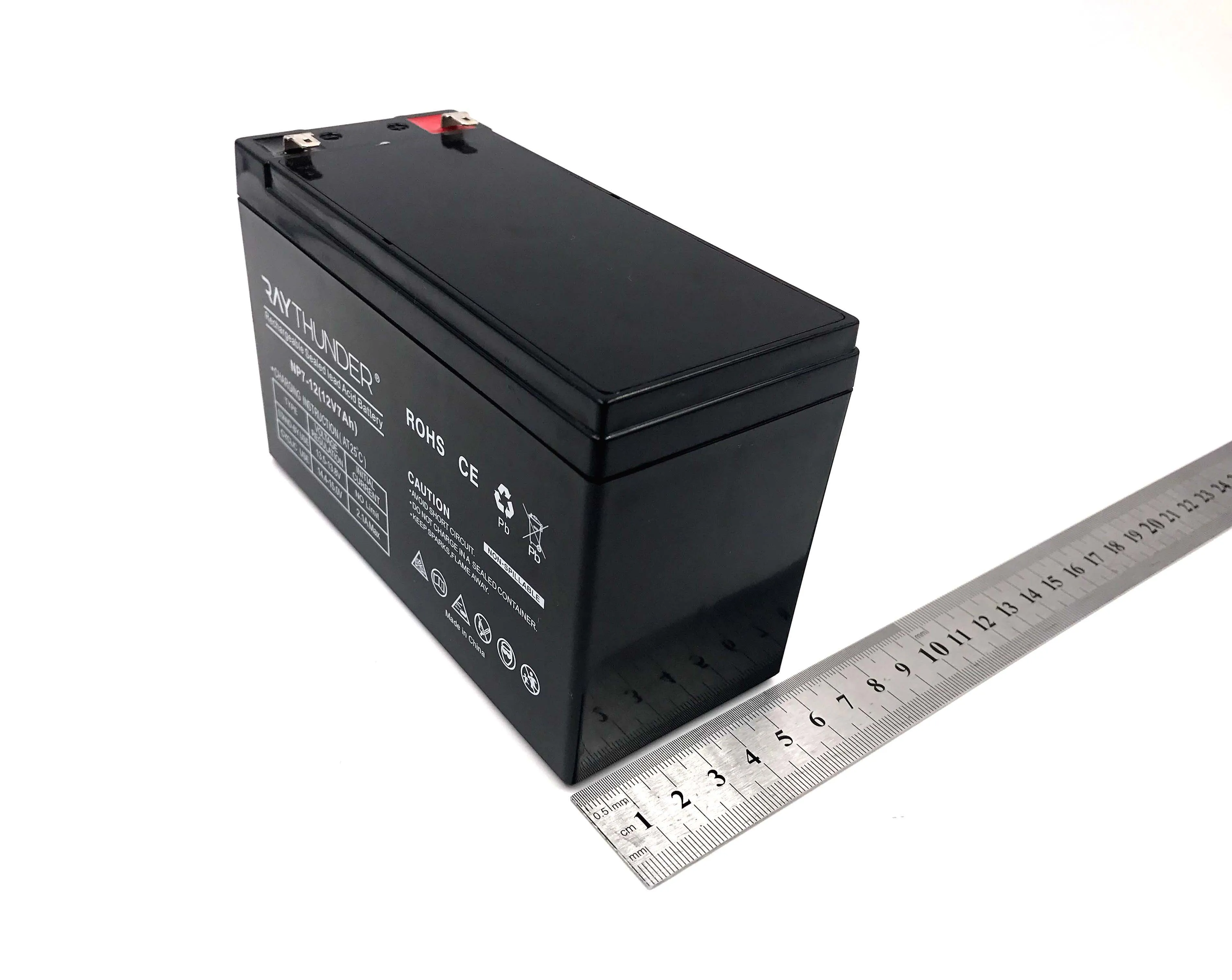 12V7AH свинцово-кислотный аккумулятор