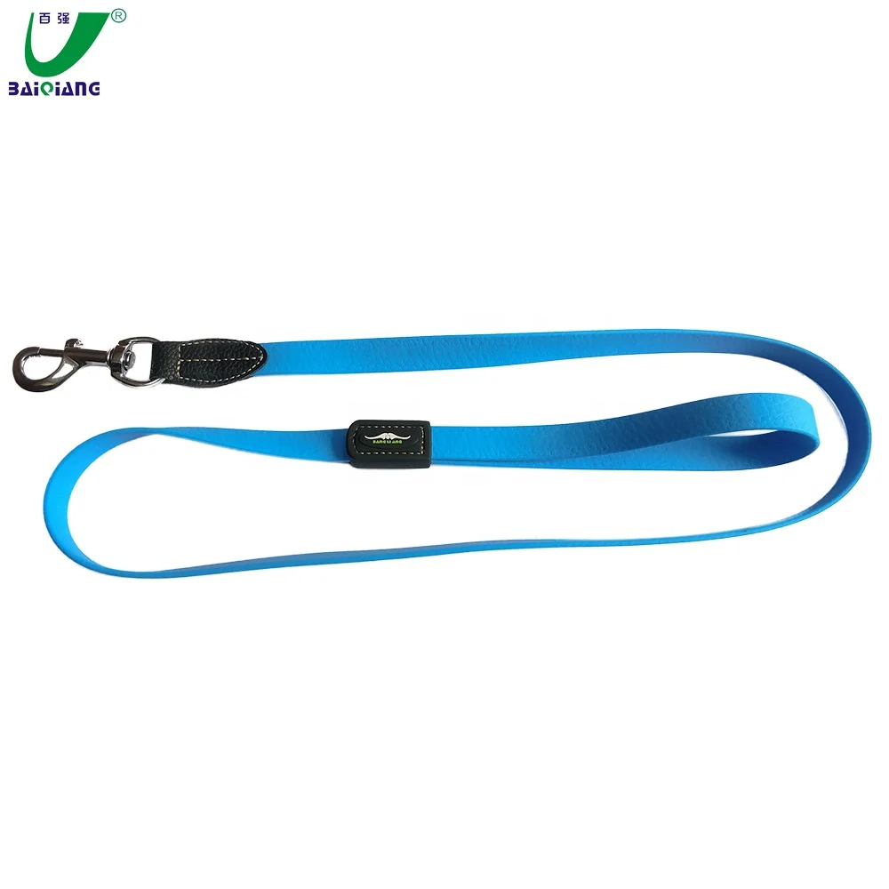 
Explosion proof Buckle Custom Print Logo Anti-slip PVC Wholesale Dog Leash 