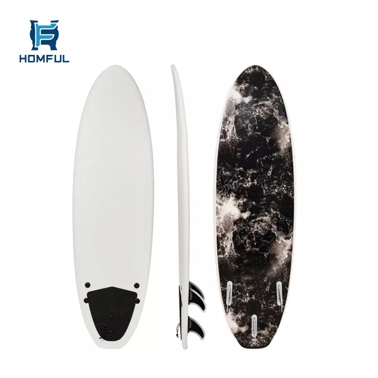 Painted Surfboard EPS Fiber Strength Customized Great Lakes Longboard Marine Foam Surfboard