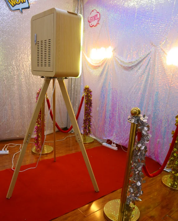 Real Vintage Retro Selfie Photobooth Integrated Printer Camera Instant DSLR Wedding Photo Booth Machine