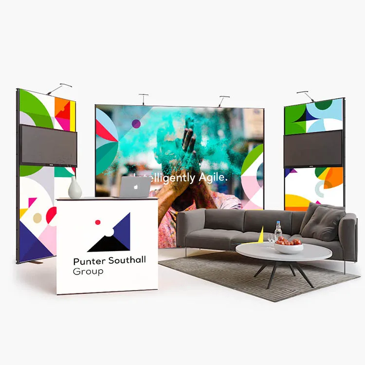 
 10x20ft алюминий выставка ткань Трейд шоу дисплея для продажи  