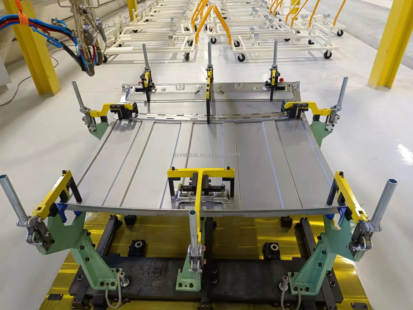 SKD/CKD electric car assembly welding workshop manufacturing plant equipment