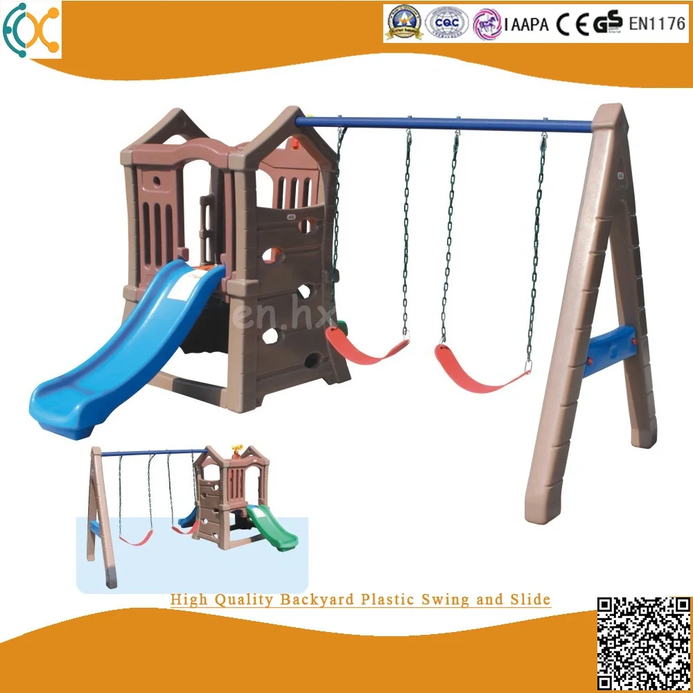 Indoor Plastic Swing for 1-10 Years Kids
