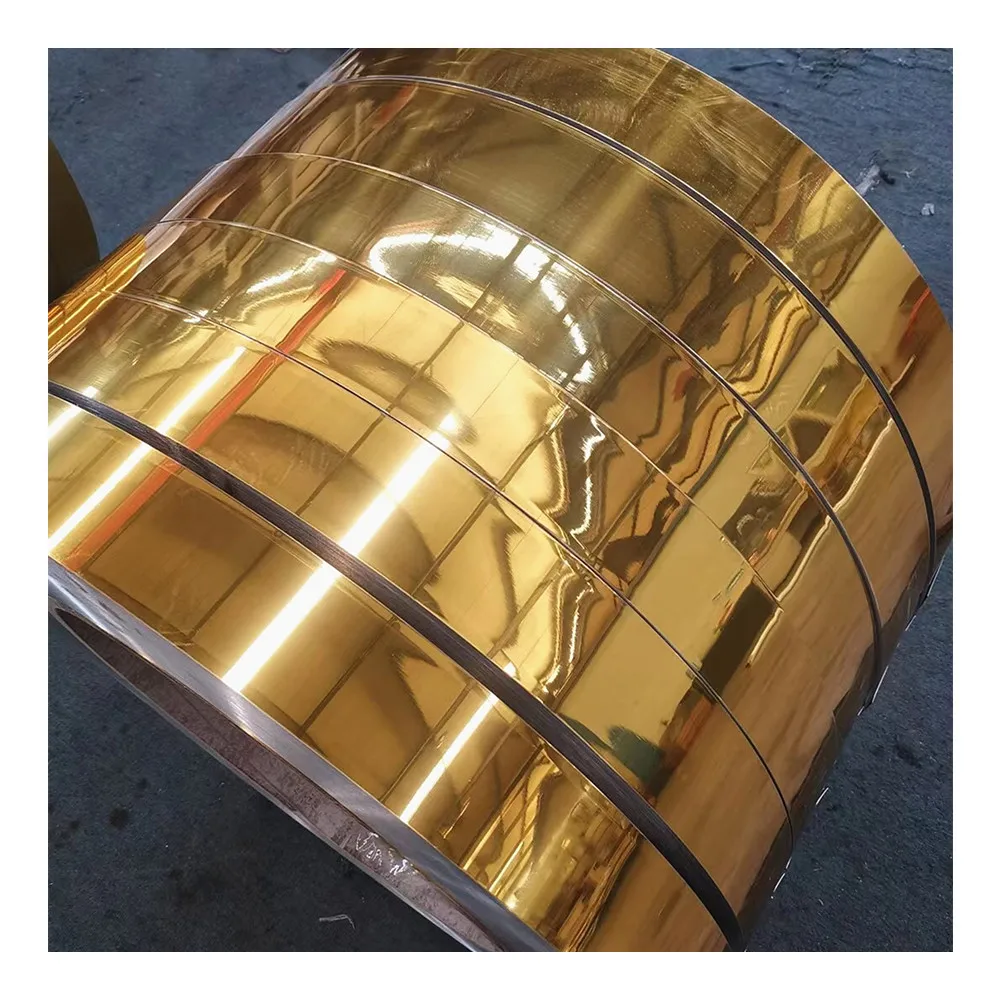 1xxx gold mirror aluminum channel letter coil strip price