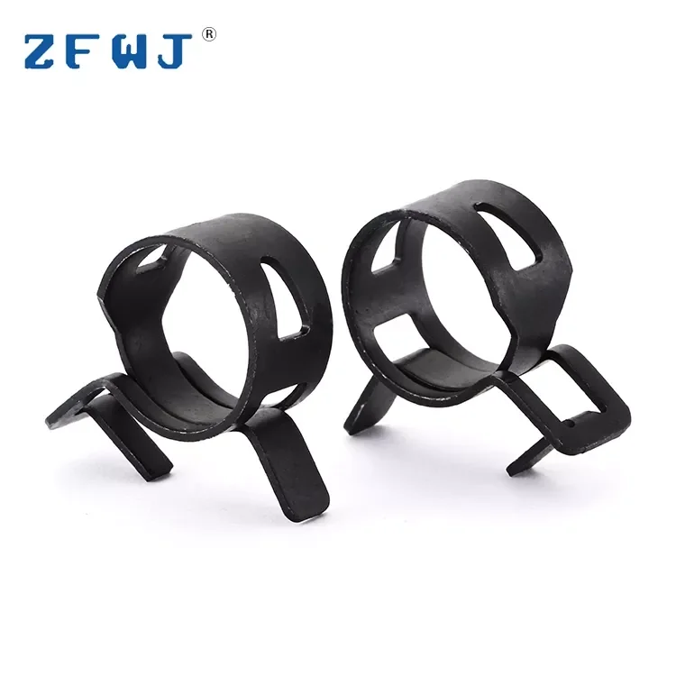 High quality flexible spring steel elastic hose clamp