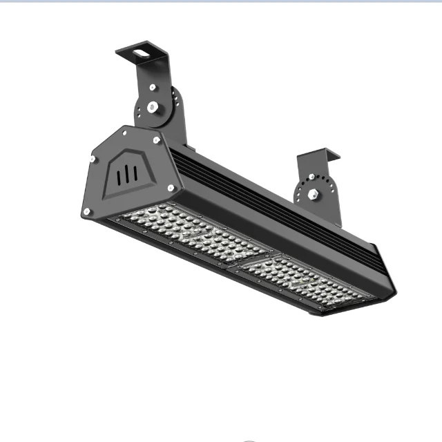 IP65 Waterproof 100W LED Suspended Linear High Bay Industrial Canopy Light For Warehouse factory workshop