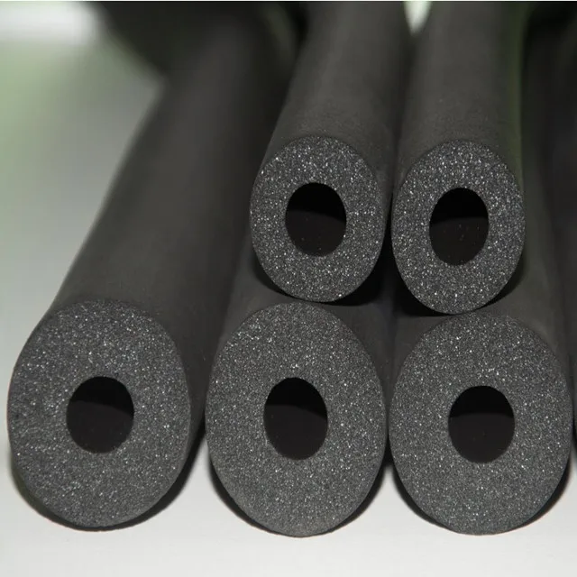 Custom Color Size PVC NBR Rubber Foam Soft Insulation Rubber Foam Tube Pipe
