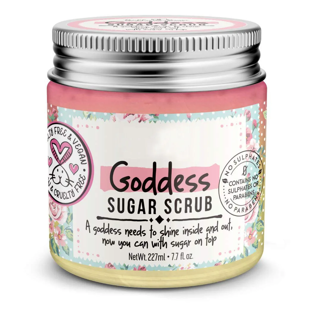 Private Label Hydrating Exfoliating Skin Softener Sugar Scrub