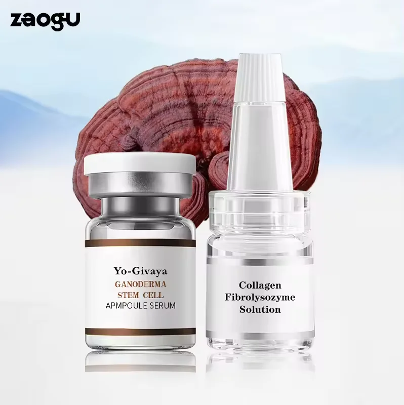 Сыворотка для ухода за лицом OEM ODM Ganoderma lucidum ампулы средства кожей лица увлажняющая сыворотка кожи частная этикетка