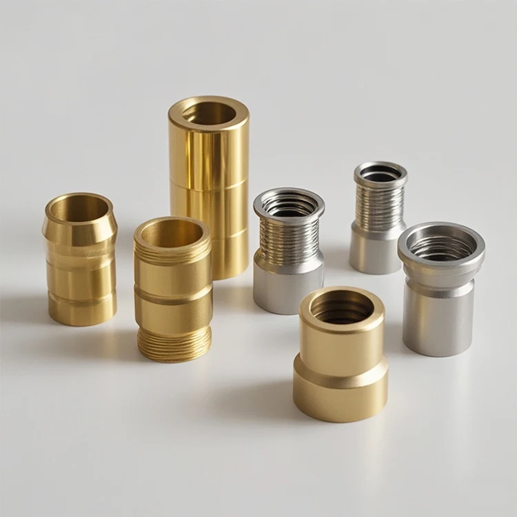 Dongguan Supplier of Aluminum Titanium Machining Services OEM Precision Metal Turning 3D Drilling Model Brass Customizable