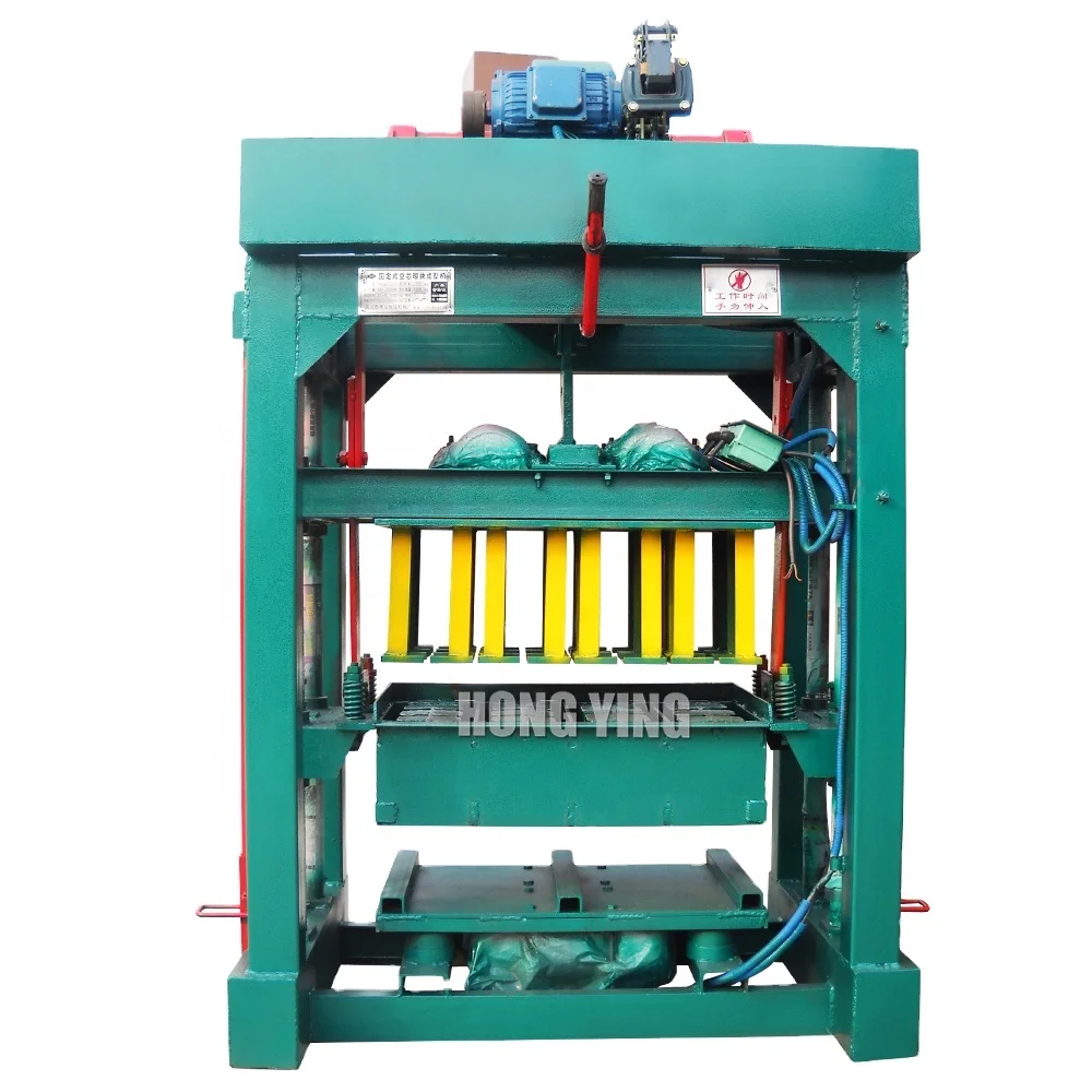 hot selling qtj4-40a widely used small scale hollow cement concrete block making machine for sale