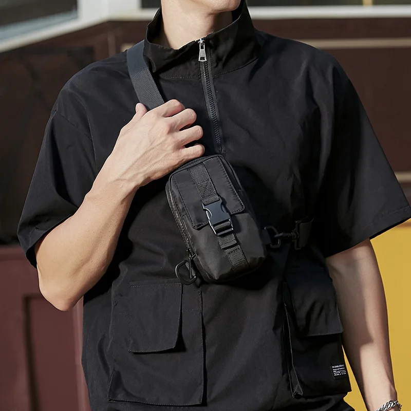 Wholesale Tactical Crossbody Bag Men  Small Chest Bag Outdoor Messenger Bag