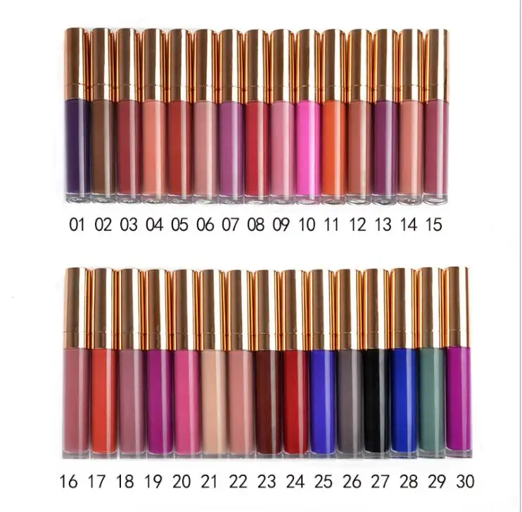 OMG 12 colors pearlescent moisturizing oily lip gloss lip gloss lip glaze spot without logo customization