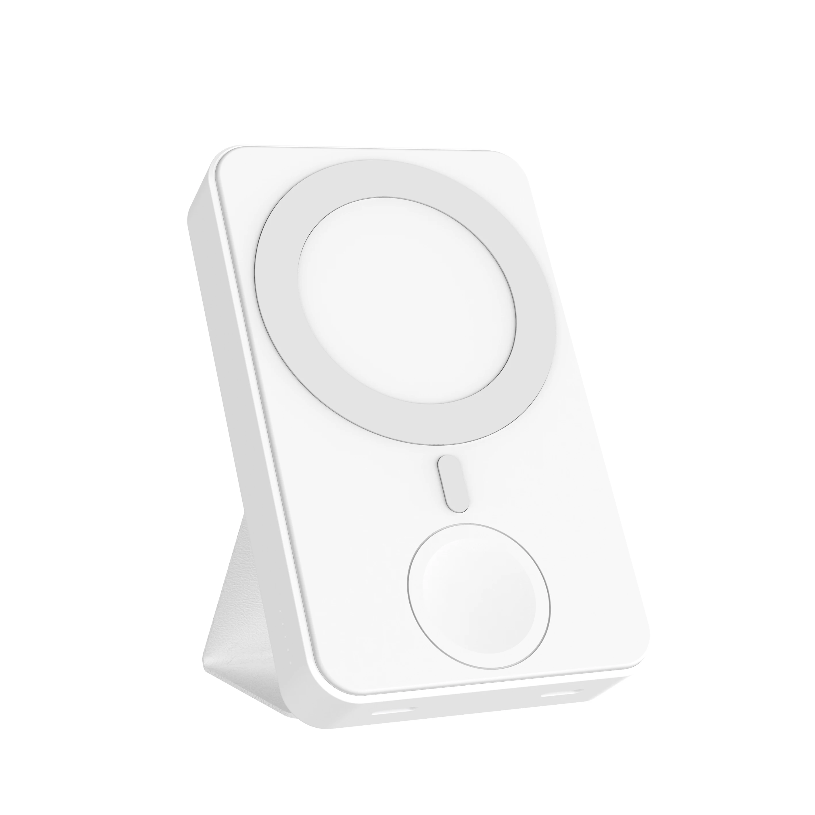 Mini Emergency Powerbank Mobile Battery Wireless 10000 mAh Power Bank Magnetic Charger with Charging Stand for iPhone iWatch