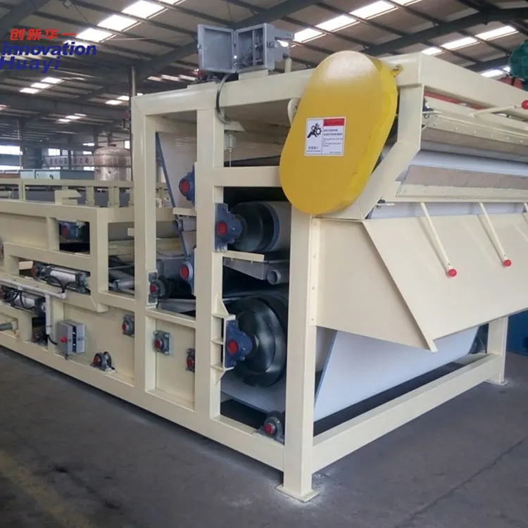 Ex-Factory Price 500-3000 mm Sludge Vacuum Belt Filter Press