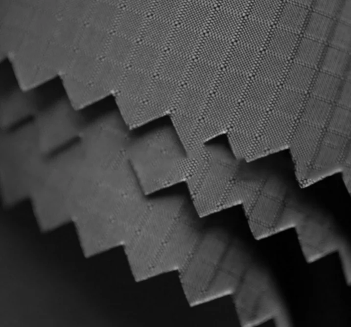 20d polyester ripstop taffeta with silicone coated double side waterproof 2000mm silpoly fabric