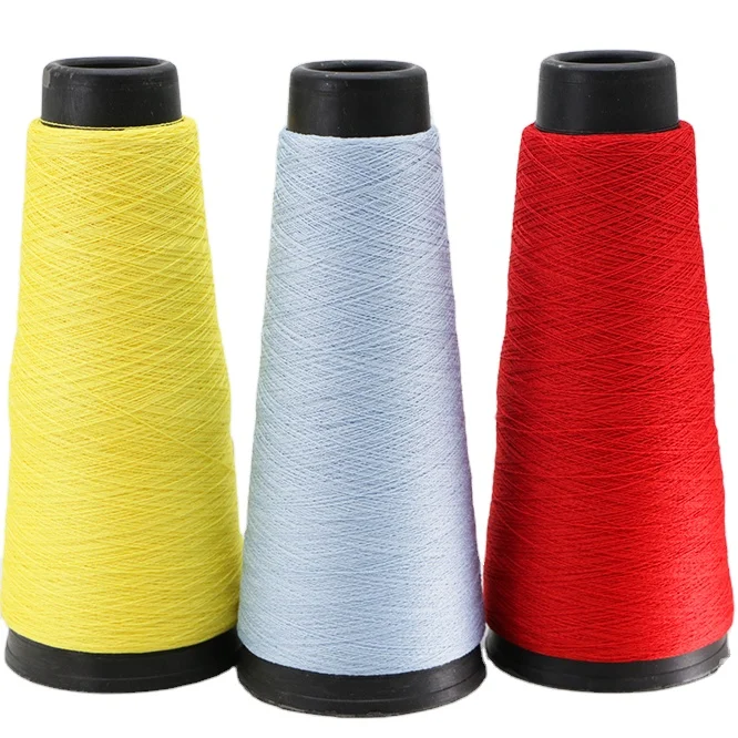 High Breathable Yarn 28/1 60 Polyester 40 Viscose Yarn for Knitting Machine