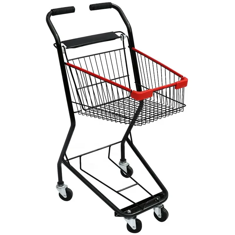 Trolley for shop and supermarket hand cart supermarket shopping trolley