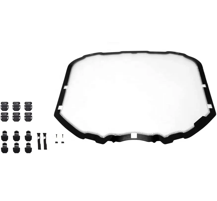 UTV Full Front Windshield OE#715002907 Fit for Can-am Maverick X3 All Model 2017-2022