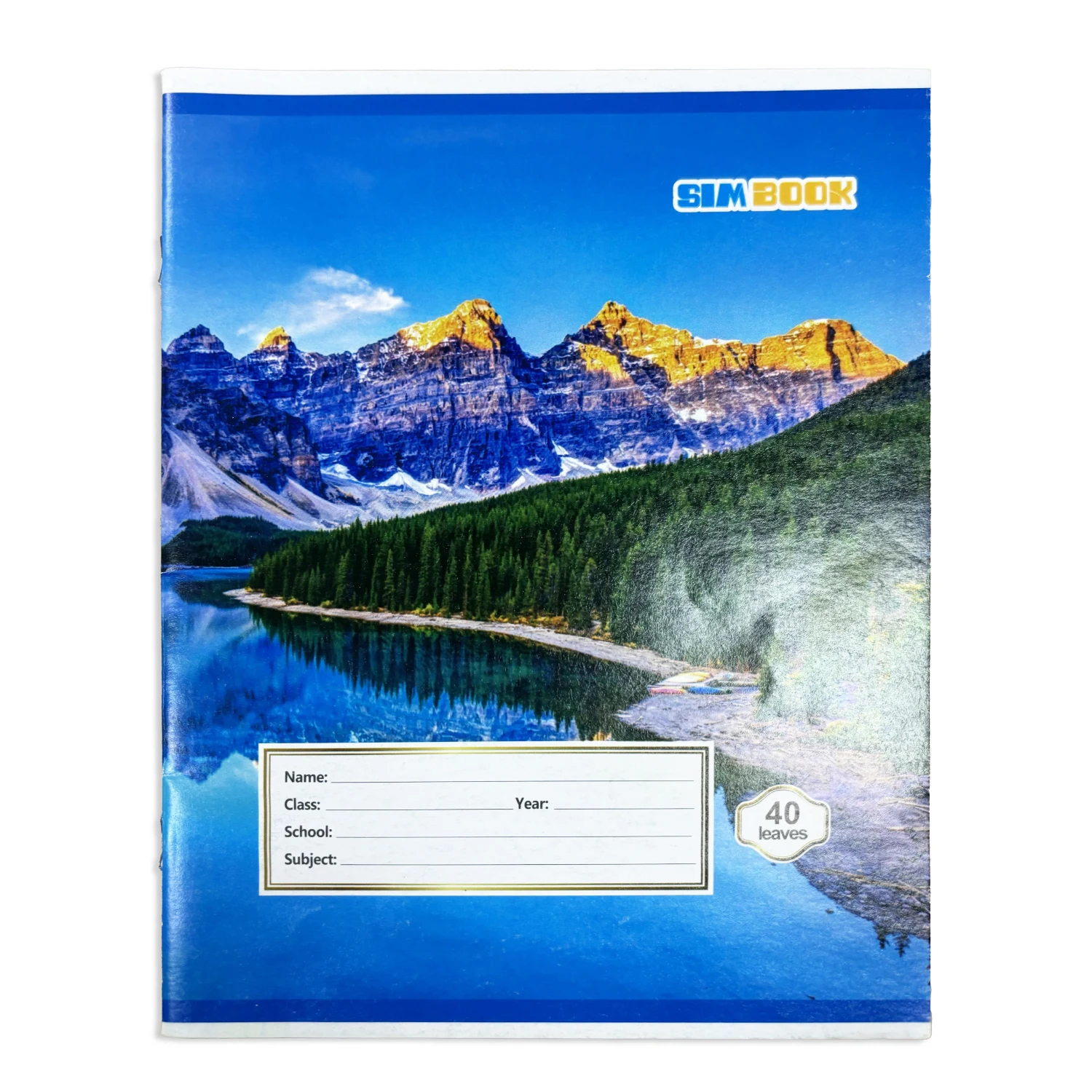 Cheap School Supplies Custom Print 288 Pages Hardcover Notebook A5 Exercise Book