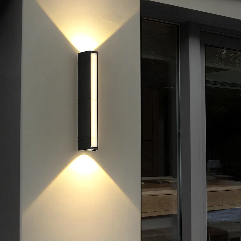 Exterior wall lights entrance doors outdoor wall lights on both sides of the gate balcony lamps waterproof villa courtyard light