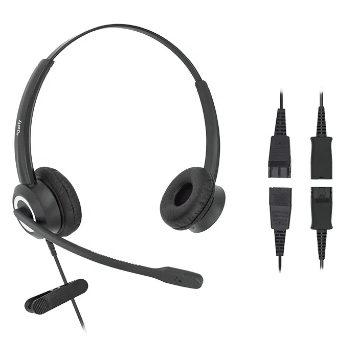 call center USB headphone headset with MIC /volume control/mute function